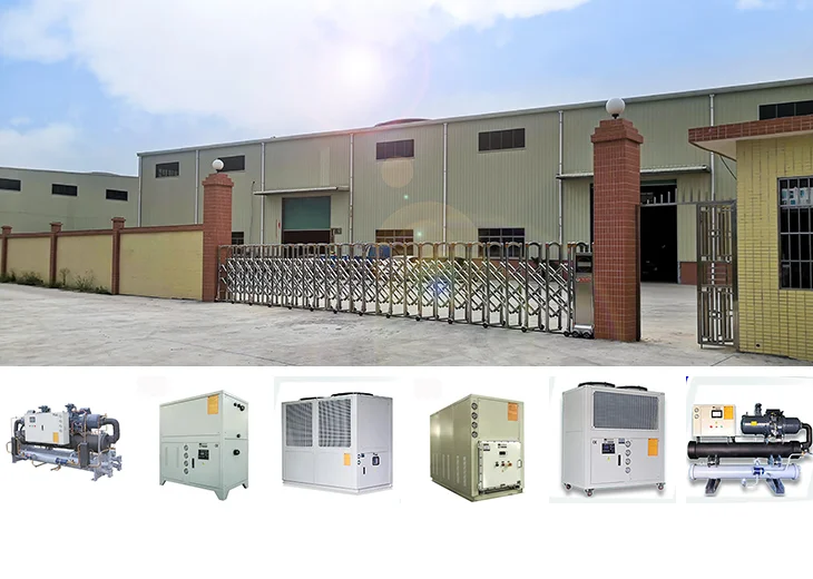 industrial water cooler low temperature screw chiller price