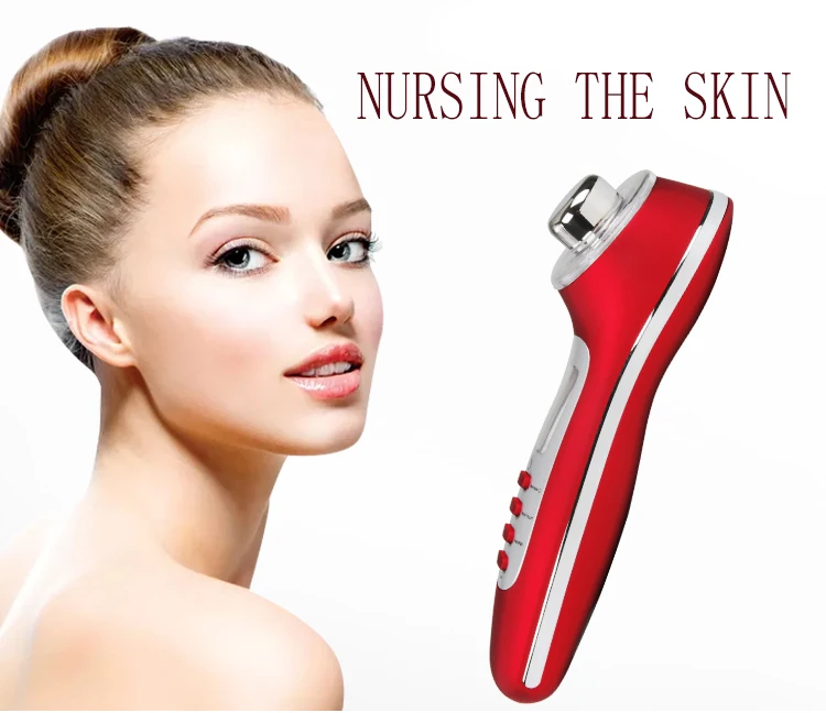 Rechargeable 3 Mhz Ultrasonic ion Therapy Device Skin Care Beauty Ultrasonic Massager machine