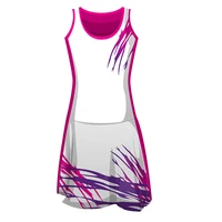 

New custom full digital print netball dress girls badminton jersey tennis wear