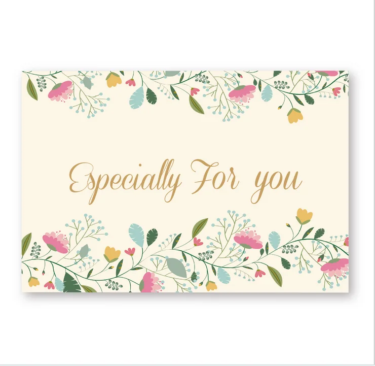 Thank You Cards Custom Greeting Paper Cards Custom Greeting Paper
