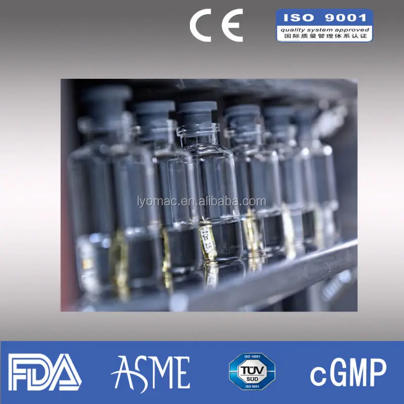 
800L/kg Industrial pharmaceutical freeze dryer/lyophilizer/Freeze drying machine 