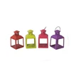 LED Solar LED solar yes handmade colored Metal Mini lantern for spring summer online