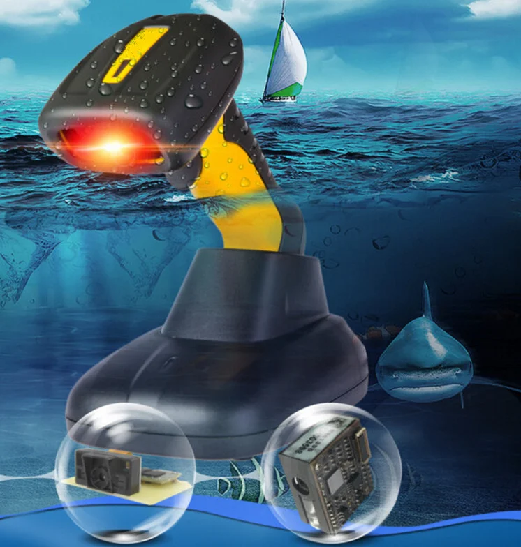 HBA-1209 hot-sale handheld barcode scanner Waterproof portable barcode scanner