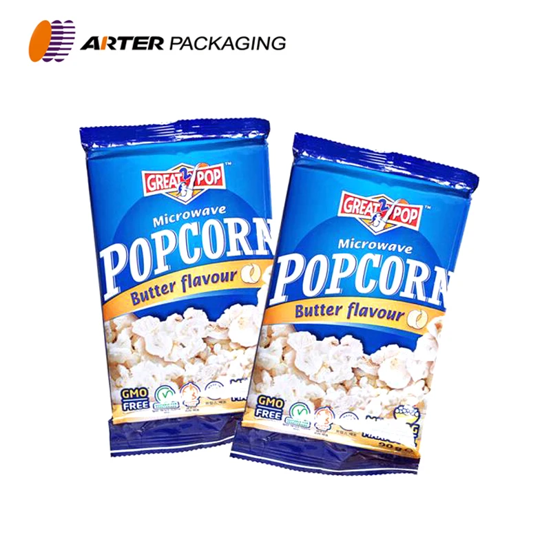 Custom Printed Plastic Popcorn Packaging Bag Buy Popcorn Packaging