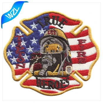 Heat Seal Backing Iron On Patch Embroidery Usa Eagle Patch Logo