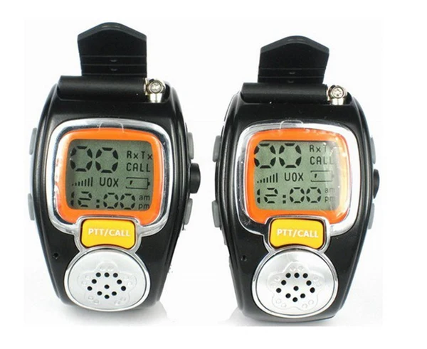 

handsfree Two Way Radio with display Civilian walkie-talkie wrist watch wireless interphone