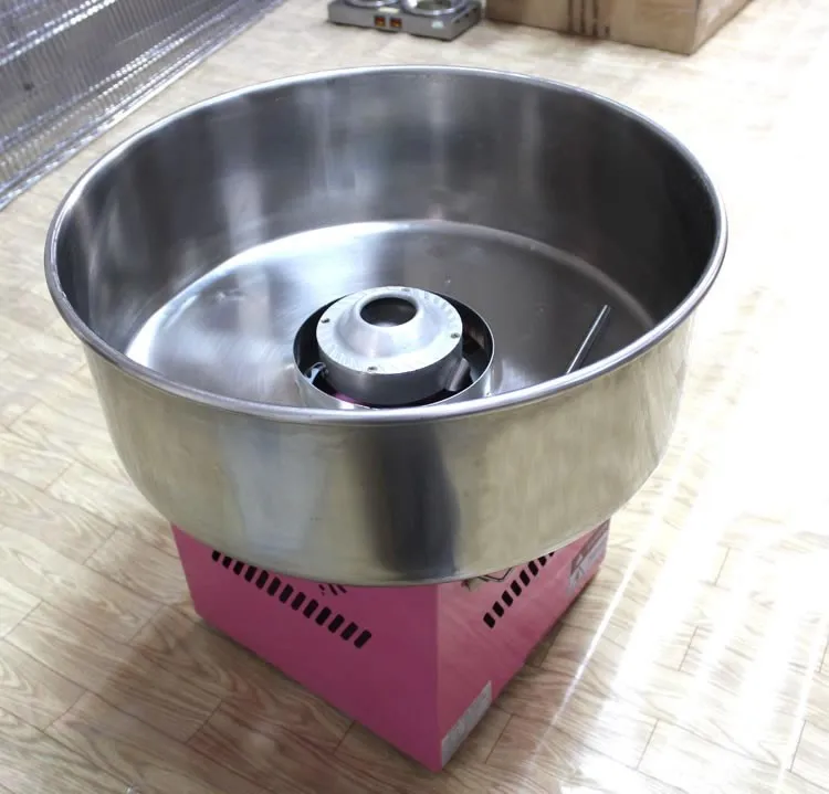 Gas candy floss machine