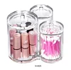 Eco-friendly and sundried use plastic bottle makeup swab containing cup and cosmetic brush storage holder