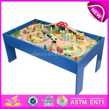 2017 Wooden Railway Train Toy For Kids Pop Set 2017 Wooden Railway Train Toy For Kids Pop Set Children