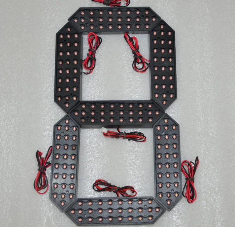 outdoor 7 segment led display without board