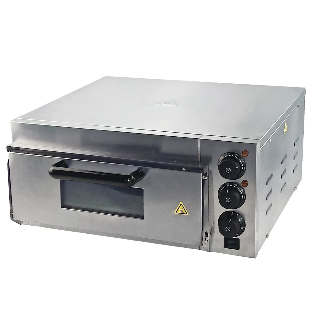 Good Heat Insulation Layer Commercial Bakery Electric Pizza Oven For
