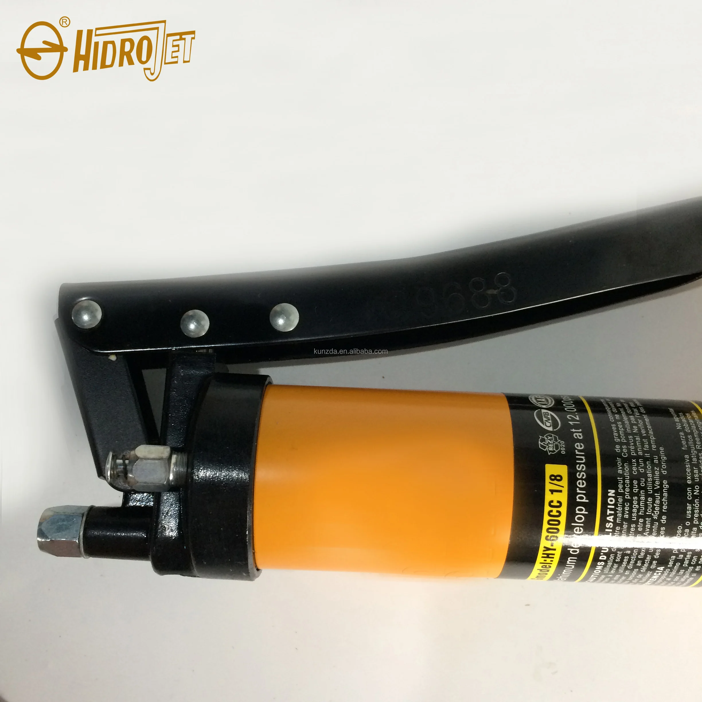 The New Highvolume Grease Gun Butter Gun Double Push Rod Hy600cc For