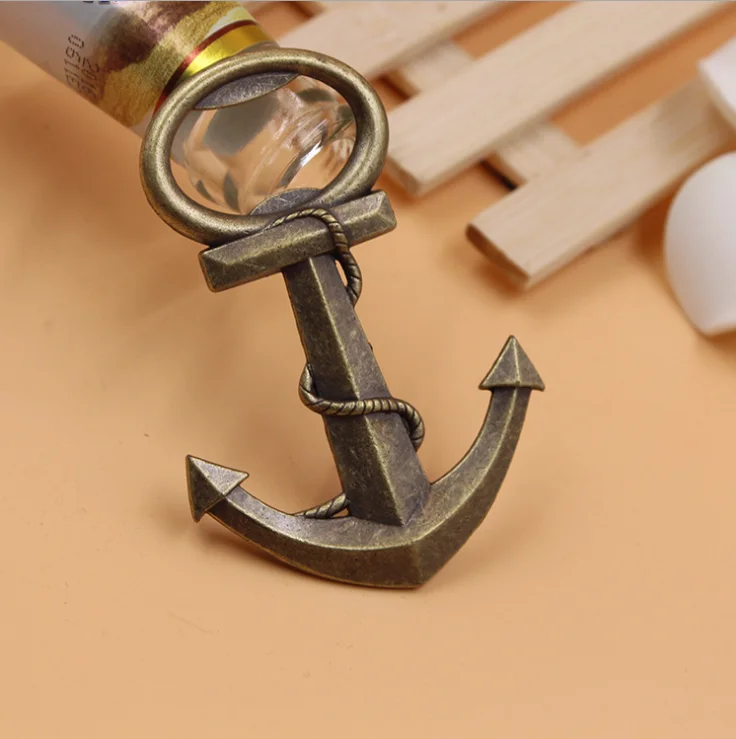 Show Girl Aluminum Bottle Opener Detailed With Antique Finish