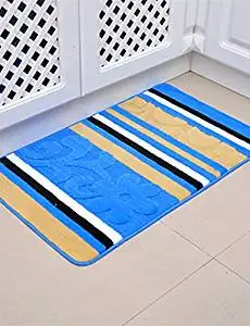 LBLI Casual Style Coral Velvet Material Non-Slip Rectangle Mat W20" x L31" , w20" x l31"-pink , w20" x l31"-pink DT-DZ #1025