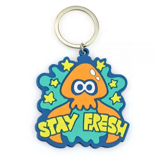 

Factory Directly Sale Best Quality Customized 3D Rubber Patches Key Chains For Garment, Custom color