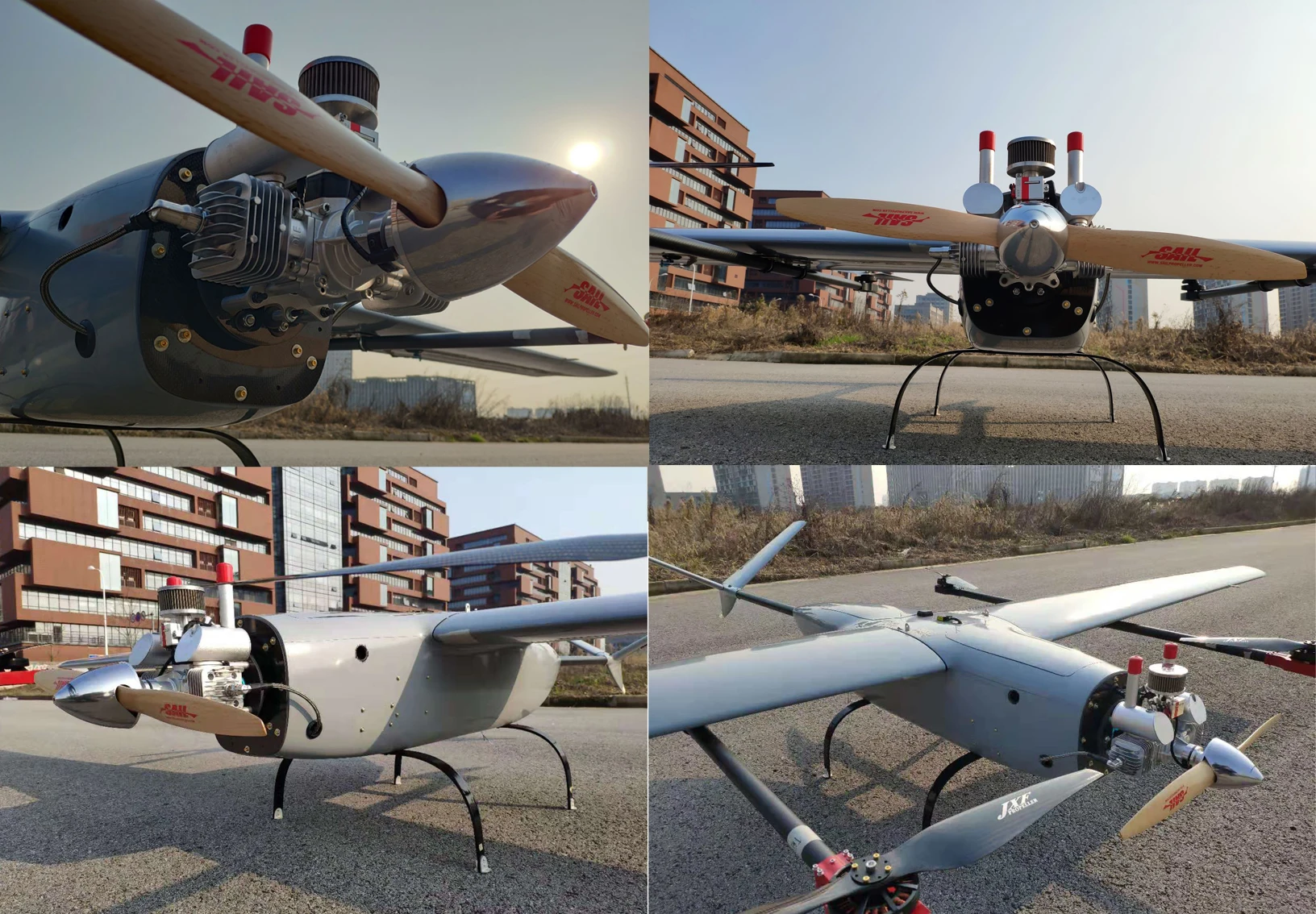 yft-cz36 汽油动力长时间飞行时间自动驾驶仪无人机与视频传输