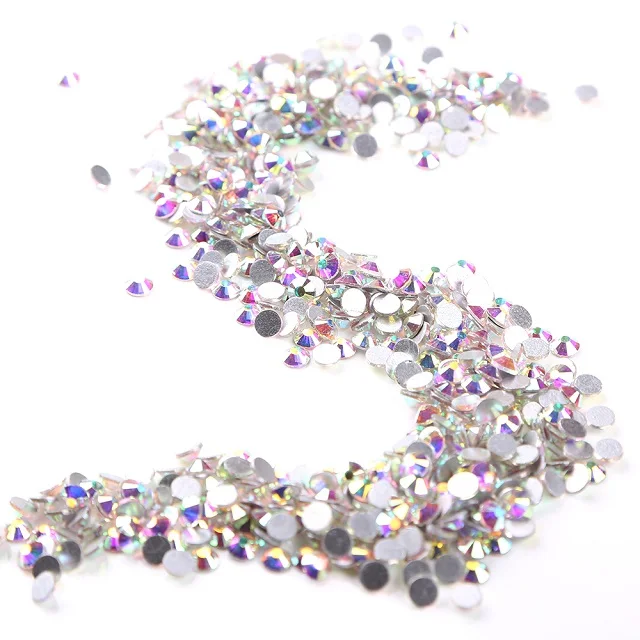 

non hotfix rhinestones used for nail art ss3 AB, N/a