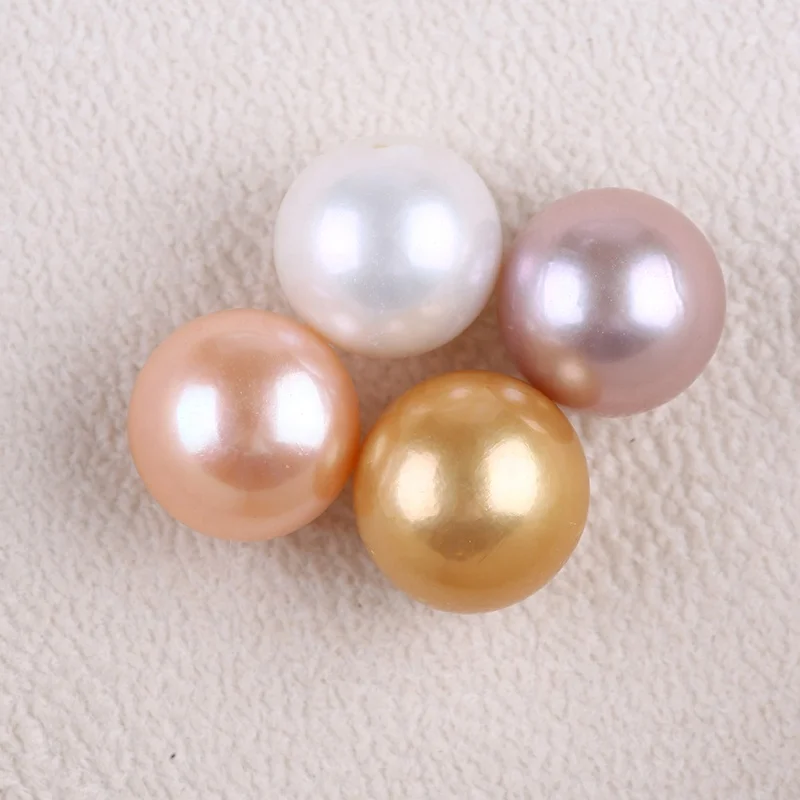 

top quality Edison Loose Pearls for accessory making, Gold color