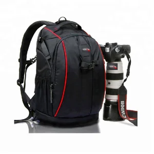 Portable Waterproof Shockproof Camera Backpack Bag for DSLR Camera, Lens and Accessories