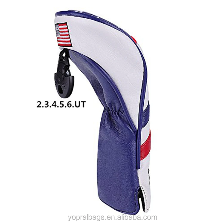 Usa 3 5 Golf Club Headcover White Vintage Retro Patriotic Golf Head Cover  Fairway Wood Cover - Buy Golf Head Cover,Golf Head Covers,Golf Club Covers  Headcover Product on 