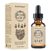 

ECO finest Pure Hemp Beard Oil - Infused with Full Spectrum Hemp Extract - Leaving Beards Soft