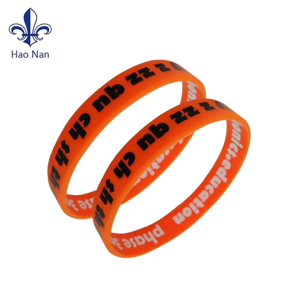 Multi-Color Custom Silicone Wristbands - Kenny Products