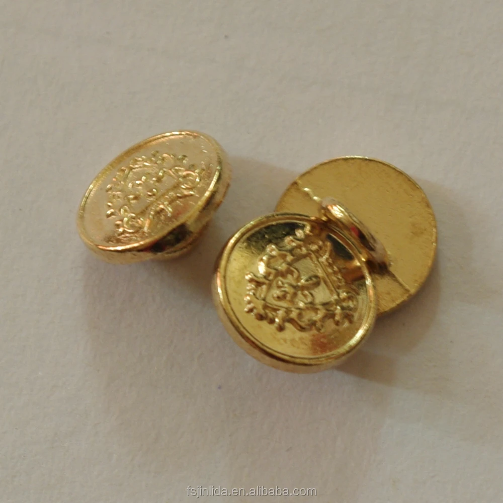 gold buttons for shirts