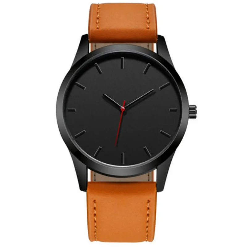 

Fashion Large Dial Military Quartz Leather Sport watches High Quality Clock Wristwatch Relogio Masculino Men Watch