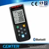 Wireless Thermometer alarm with 4 channels and bluetooth app data logger