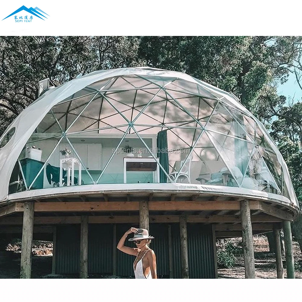 Fast And Easy To Install Unique Glass Geodesic Dome For Sale For