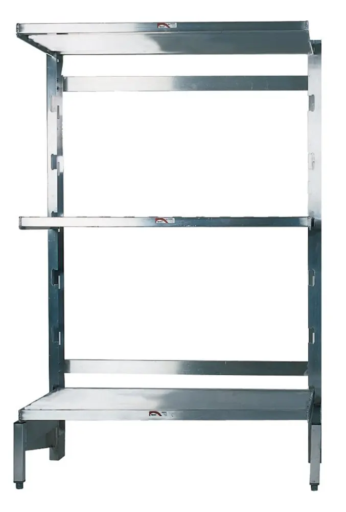 Winholt SCAS-2448-3-SU Tubular Shelving Starter Kit, 3 Units, 24" x 48" Shelving Size