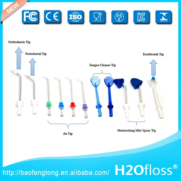 1000ML Capacity Countertop Water Flosser with 30 Days/Charge and FCC & CE Certified Oral Irrigator for Family Use