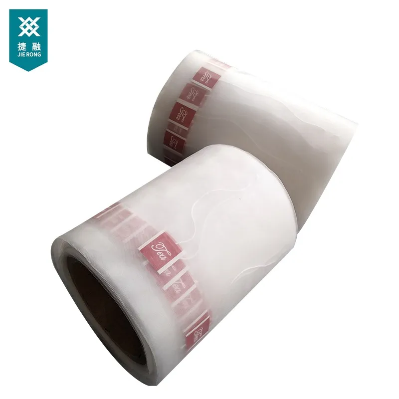 Pla Filter Mesh Roll For Triangle Tea Bag Packaging Material With Logo