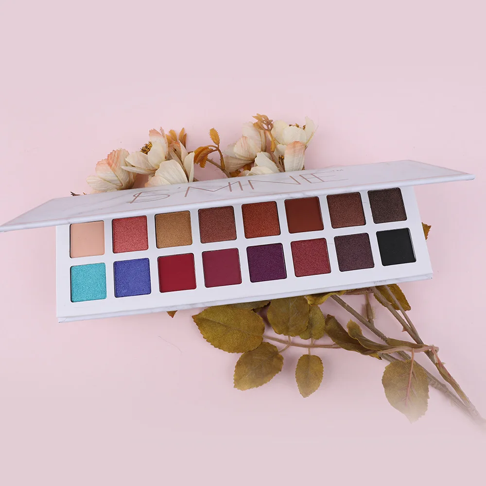 

2019 New Shade 16 colors High Quality Private Label Eyeshadow Palette