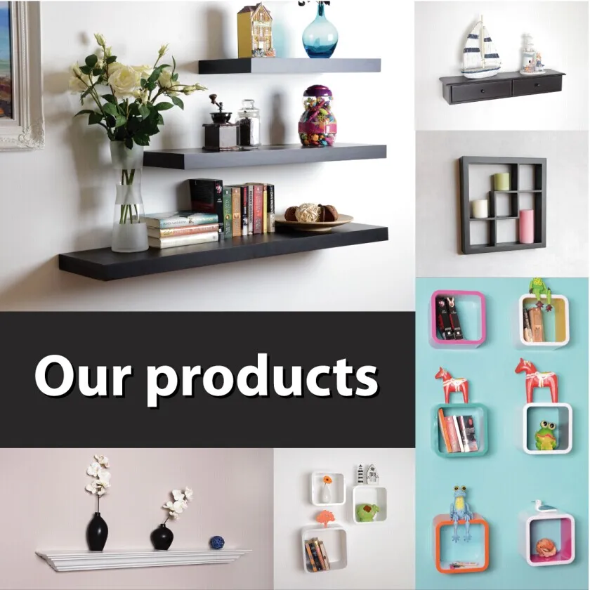 Estantes De Madera (madera Estantes De Pared) - Buy Estantes De Madera