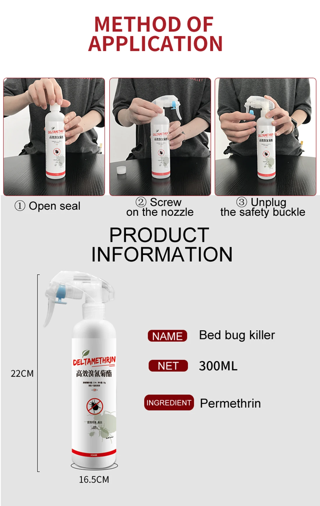 bed bug poison