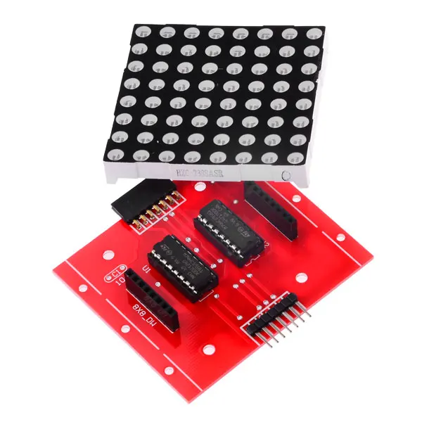 8 x8 Dot-Matrix Driver Module Without the dot matrix