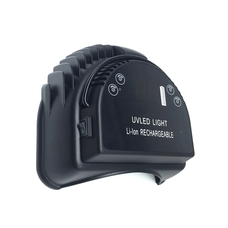 

Better Rechargeable UV lamp 64W led gel nail lamp for UV gel nail polish, Black