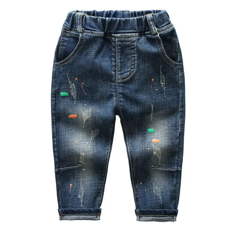 Fashion Branded boys jeans pants 99% cotton Straight children jeans trousers New stylish jeans pants for boys