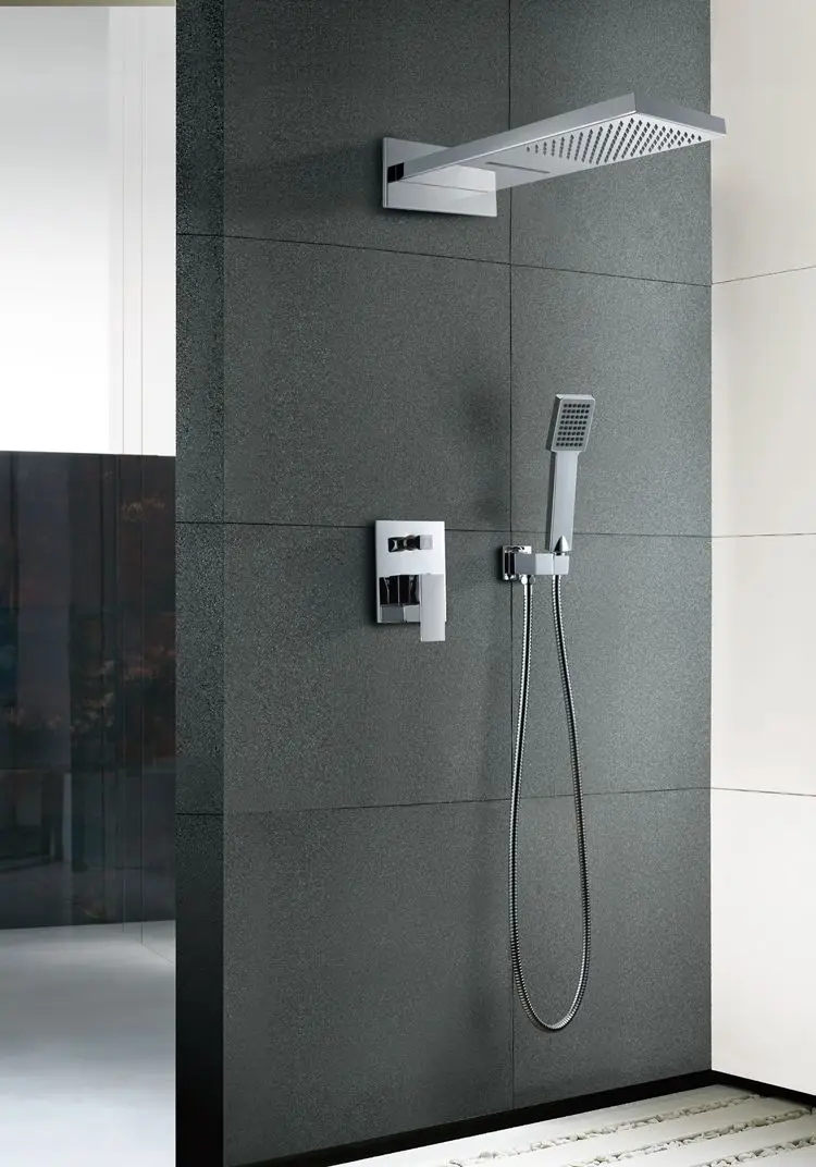 Sanitary wares  bathroom  wall waterfall concealed  shower column panel