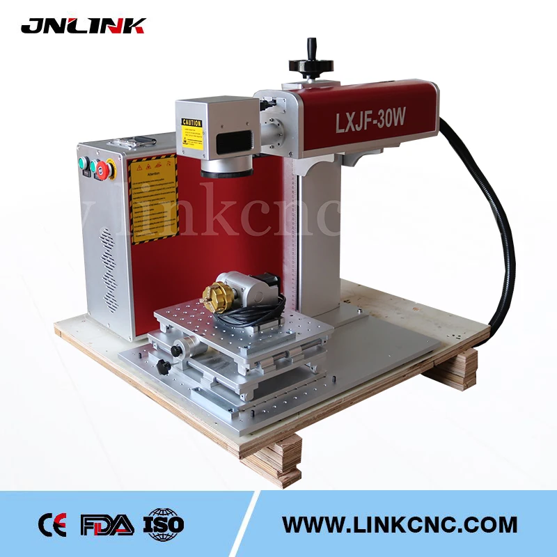 20W 30W 50W Metal and non-metal materials portable fiber laser marking machine