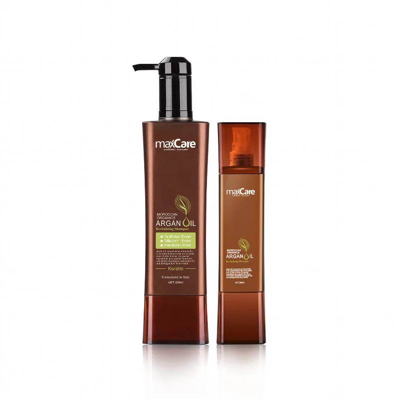 800ml Hot sale maxcare hair care shampoo for dry and damaged hair argan oil shampoo