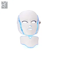 

beauty color light Led face neck facial skin mask private label 2020