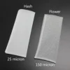 FDA certificated nylon rosin tech for oil extraction with inside-out stitching from 25 micron to 220 micron