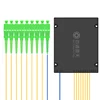 BT-PON 1*8 way LC-SC ABS box PLC splitter Fiber optic box splitter 3 meter