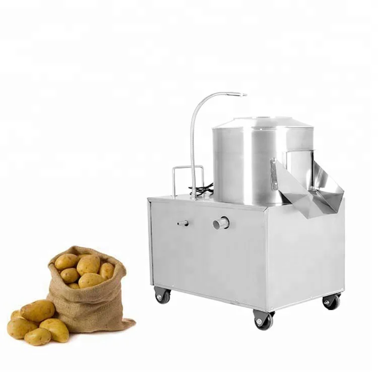 Food Machinery High Efficiency Commercial Food Processor Machine Automatic Electric  Potato Peeler Stainless Steel Potato Peeling Machine - China Potato Peeler,  Peeler