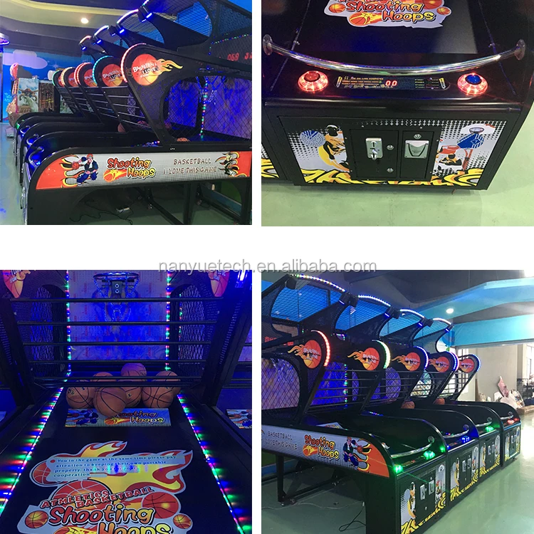 EPARK Vui Chơi Giải Trí Cơ Sở 100W Đồng Tiền Hoạt Động Điện Tử Bóng Rổ Arcade Trò Chơi Máy