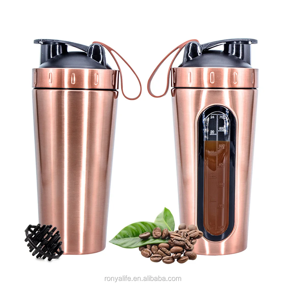 Ronya 700ml Eco Friendly Personalized Oem Private Label Gym Metal