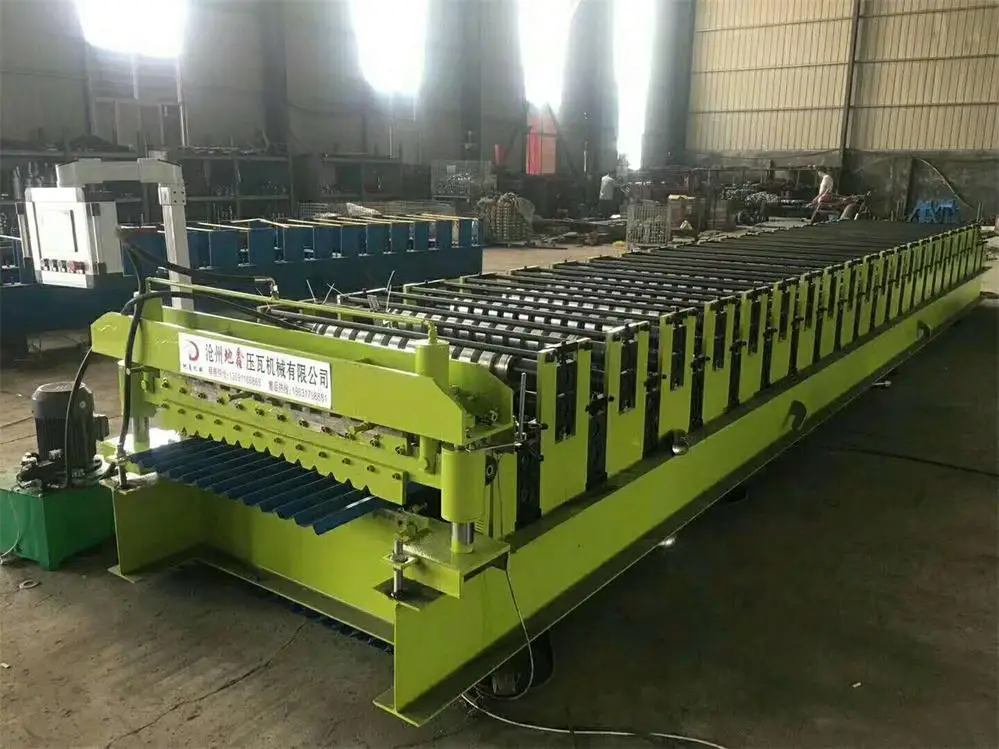 Trapezoidal Roof Sheet Roll Forming Machine trapezoidal metal roofing sheet roll forming machine