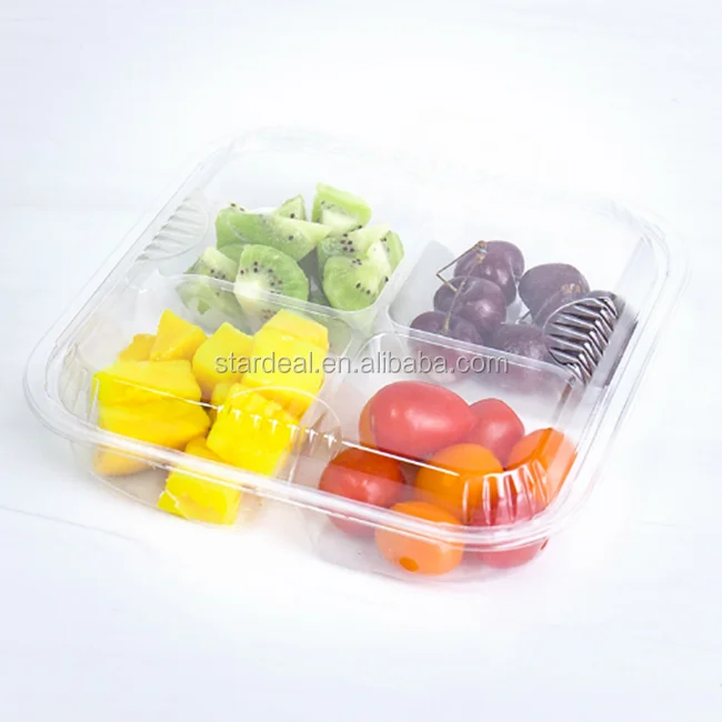 Clear Disposable Custom Food Fruit Plastic Container Buy Custom Fruit